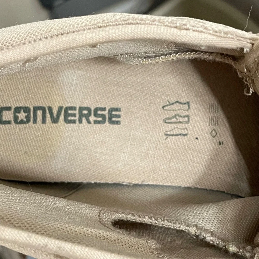 Converse Chuck Taylor All Star Syde Street 155482C  Vintage Khaki/Malt M8 W10‎ - Picture 5 of 13